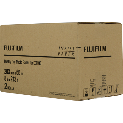 ���������� FUJIFILM Inkjet Quality Dry Photo Paper DX100/DE100 Glossy | 203 mm. x 65 m.